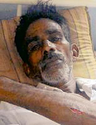 Tiger and farmer half-heartedly | वाघ अन् शेतकरी अर्धातास आमनेसामने