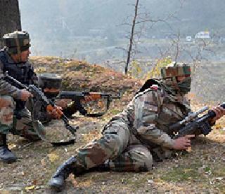 The military broke into infiltration in Keran, a terrorist killed | लष्कराने केरानमध्ये घुसखोरीचा कट उधळला, एक अतिरेकी ठार The military broke into infiltration in Keran, a terrorist killed | लष्कराने केरानमध्ये घुसखोरीचा कट उधळला, एक अतिरेकी ठार
