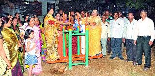 Inauguration of Green Guy in Ward 37 | प्रभाग ३७ मध्ये ग्रीन जीमचे उद्घाटन