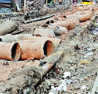 Digging the post-digestive repairs | खोदाईनंतरच्या दुरुस्तीला खोडा