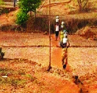 26 villages in the middle of the buffalo are thirsty | म्हसळ्यातील २६ गावे तहानलेली 26 villages in the middle of the buffalo are thirsty | म्हसळ्यातील २६ गावे तहानलेली