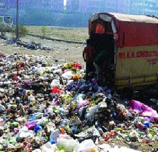 Damping roads in Kalamboli | कळंबोलीत रस्त्यांचे झाले डम्पिंग