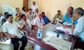 Talk about Surajgarh project: | सूरजागड प्रकल्पाबाबत चर्चा :