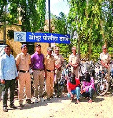 Sarayat motorcyclists arrested | सराईत मोटारसायकलचोरांना अटक