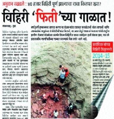 Wells order inquiry | विहिरींच्या चौकशीचे आदेश