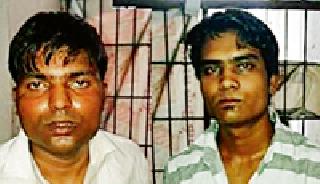 Firing accused firing police | फरार आरोपींचा पोलिसांवर गोळीबार