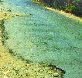 Dhadnashram road from rajodi to Dhaynashram | राजोडी ते ध्यानाश्रम रस्ता खड्डेयुक्त