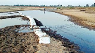 Stop the natural flow of Wainganga | वैनगंगेचा नैसर्गिक प्रवाह रोखला