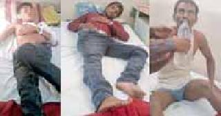 The vehicle hit the pole | वाहनाची खांबाला धडक