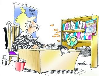 Salute to the satire that looks at the lines ...! | रेषांमधून डोकावणाऱ्या व्यंगाला सलाम...! Salute to the satire that looks at the lines ...! | रेषांमधून डोकावणाऱ्या व्यंगाला सलाम...!