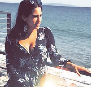 Dating of heroes of Sara Ali Khan and Sushilkumar Shinde? | सारा अली खान आणि सुशिलकुमार शिंदे यांचा नातू वीर करतायेत डेटिंग ?