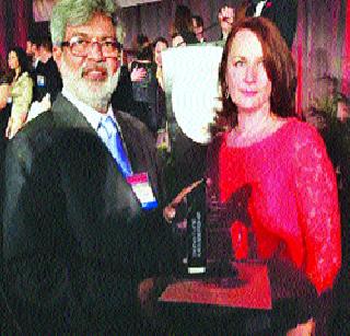 Vasudev Kamat honored in America | वासुदेव कामत यांचा अमेरिकेत सन्मान Vasudev Kamat honored in America | वासुदेव कामत यांचा अमेरिकेत सन्मान