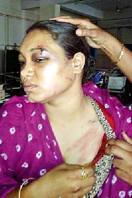 High-educated wife beat | उच्चशिक्षित पत्नीला मारहाण