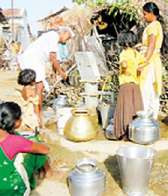 Exposure to current water supply | प्रचलित पाणी पुरवठ्यात दोष