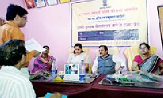 Take a review of the conference | कनेरीत घेतली आढावा सभा Take a review of the conference | कनेरीत घेतली आढावा सभा