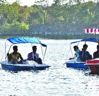 Navi Mumbai's waterfall favorite | नवी मुंबईकरांची जलपर्यटनाला पसंती Navi Mumbai's waterfall favorite | नवी मुंबईकरांची जलपर्यटनाला पसंती