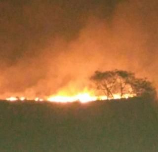Wardha - 17 people died, including two officials in a firefightroom fire | वर्धा - दारुगोळा भांडार आगीत दोन अधिका-यांसह, १७ जणांचा मृत्यू