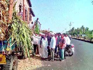 Sufficient sugarcane base for Yeola animals | येवल्याच्या जनावरांना निफाडच्या उसाचा आधार