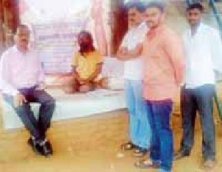 Fasting for the development of Nanggunda area | बिनागुंडा परिसराच्या विकासासाठी उपोषण Fasting for the development of Nanggunda area | बिनागुंडा परिसराच्या विकासासाठी उपोषण