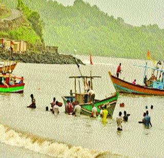 Heavy rain in Murud taluka | मुरुड तालुक्यात पावसाची दमदार हजेरी