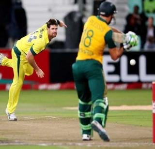 The Africa-Australia match canceled due to rain | द. आफ्रिका-आॅस्ट्रेलिया सामना पावसामुळे रद्द