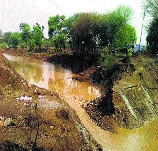 Heavy rain in Pimpalgaon and Sonora area | पिंपळगाव, सोनारा परिसरात दमदार पाऊस
