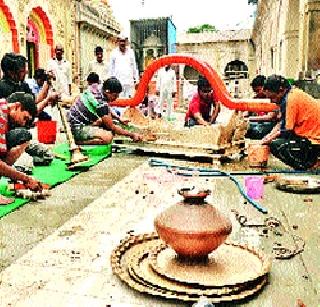 Dehut chariot, palanquin glitter | देहूत रथ, पालखीला चकाकी