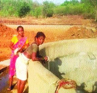 Complete the well of Telangwadi | तेलंगवाडीची विहीर बांधून पूर्ण