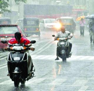 The first victim was taken by rain in Mumbra | मुंब्य्रात पावसाने घेतला पहिला बळी