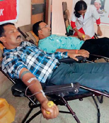 Babuji's Birthday Blood Donation Camp | बाबुजींच्या जयंतीनिमित रक्तदान शिबिर