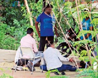 Manoraginal not gambler haunt | मनोरुग्णालय नव्हे जुगार अड्डा Manoraginal not gambler haunt | मनोरुग्णालय नव्हे जुगार अड्डा