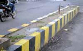 The tree in the city is not visible! | शहरातील दुभाजकावरील वृक्ष दिसेनाशी!