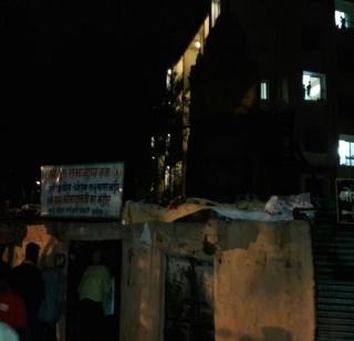 Due to the rains in Nashik, part of the temple of the ancient Ram Lakshman collapsed | नाशिकमध्ये पावसामुळे पुरातन राम लक्ष्मण मंदिराचा भाग कोसळला