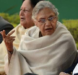 Sheila Dikshit is the UP's Chief Ministerial candidate | शीला दीक्षित काँग्रेसच्या युपीच्या मुख्यमंत्रीपदाच्या उमेदवार Sheila Dikshit is the UP's Chief Ministerial candidate | शीला दीक्षित काँग्रेसच्या युपीच्या मुख्यमंत्रीपदाच्या उमेदवार