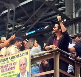 Anil Kapoor Stunts Case: Western Railway Notice to Production Company | अनिल कपूर स्टंट प्रकरण : प्रॉडक्शन कंपनीला पश्चिम रेल्वेची नोटीस