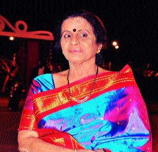 Usha Nadkarni attacked the Krishna? | उषा नाडकर्णी कृष्णावर भडकल्या?