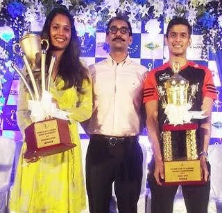 Sourav Ghoshal's record title | सौरव घोषालचे विक्रमी विजेतेपद Sourav Ghoshal's record title | सौरव घोषालचे विक्रमी विजेतेपद