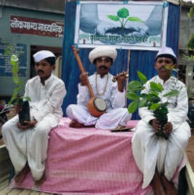 Bhadravati Dumadumale with the name of Vithu Naama | विठू नामाच्या गजराने भद्रावती दुमदुमले