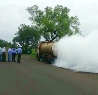 Video - Damage to crops due to gas leakage | व्हिडीओ - गॅस गळतीमुळे पिकांचे नुकसान