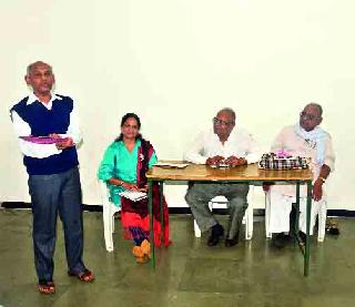 Rain of words of 'dialogue' has been painted | ‘संवाद’च्या पाऊस कविता रंगल्या