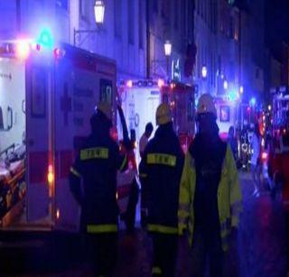 German bomb blast in Germany, suspected suicide metropolis death | जर्मनीत बारमध्ये स्फोट, संशयित आत्मघाती हल्लेखोराचा मृत्यू German bomb blast in Germany, suspected suicide metropolis death | जर्मनीत बारमध्ये स्फोट, संशयित आत्मघाती हल्लेखोराचा मृत्यू