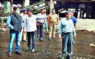 Inspection of fertilizer from the Commissioner | आयुक्तांकडून खतप्रकल्पाची पाहणी