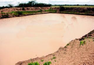 Fiscal stagnation on the farmers of the district | जिल्ह्यातील शेततळ्यांवर आर्थिक तंगीचे सावट