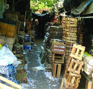 The sale of ganja in the APMC Fruit Market | एपीएमसी फळ मार्केटमध्ये गांजा विक्री