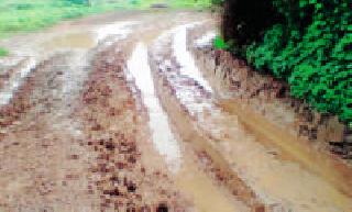 A series of potholes on the Wardha-Hinganghat road | वर्धा-हिंगणघाट मार्गावर खड्ड्यांची मालिका A series of potholes on the Wardha-Hinganghat road | वर्धा-हिंगणघाट मार्गावर खड्ड्यांची मालिका