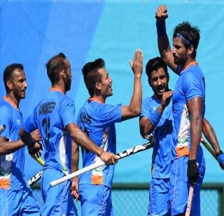 Rio Olympics: Indian men's hockey team beat Ireland 3-2 | रिओ ऑलिम्पिक : भारतीय पुरूष हॉकी संघाचा आयर्लंडवर ३-२ विजय