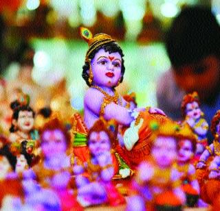 Student at Ramle Gokulashtami Festival | विद्यार्थी रमले गोकुळाष्टमी महोत्सवात