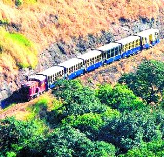 Matheran's mini train will run again! | माथेरानची मिनी ट्रेन पुन्हा धावणार! Matheran's mini train will run again! | माथेरानची मिनी ट्रेन पुन्हा धावणार!