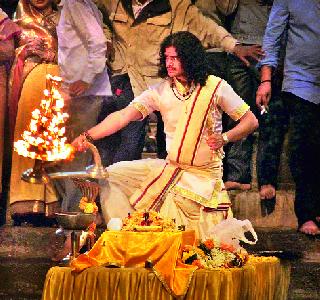 On the lines of Varanasi 'Gangaram' | वाराणसीच्या धर्तीवर नाशिकलाही ‘गंगाआरती’ On the lines of Varanasi 'Gangaram' | वाराणसीच्या धर्तीवर नाशिकलाही ‘गंगाआरती’