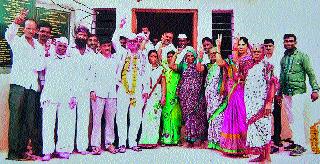 Aashivar's sarpanchapari | तिसगावच्या सरपंचपदी अहेर Aashivar's sarpanchapari | तिसगावच्या सरपंचपदी अहेर